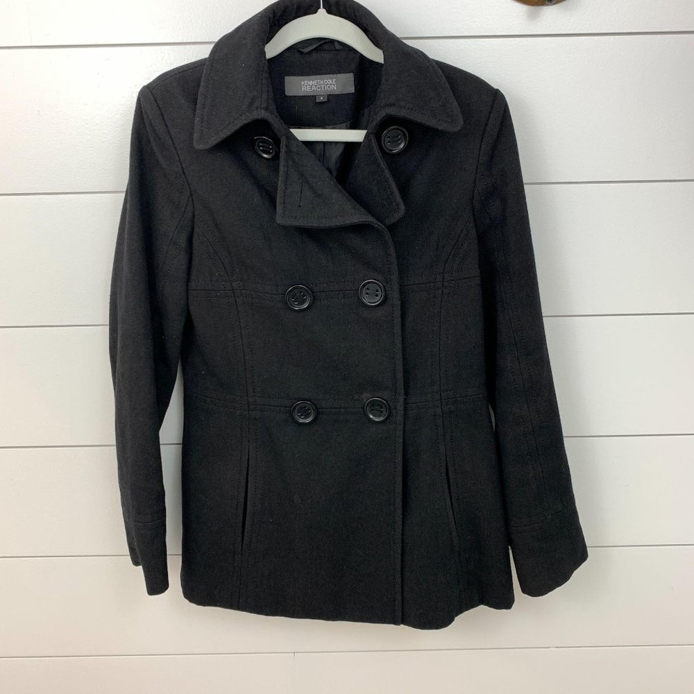 Kenneth Cole Double Breasted Peacoat